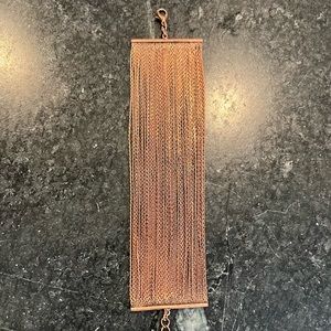 VCLM Bronze Multi-Chain Adjustable Bracelet